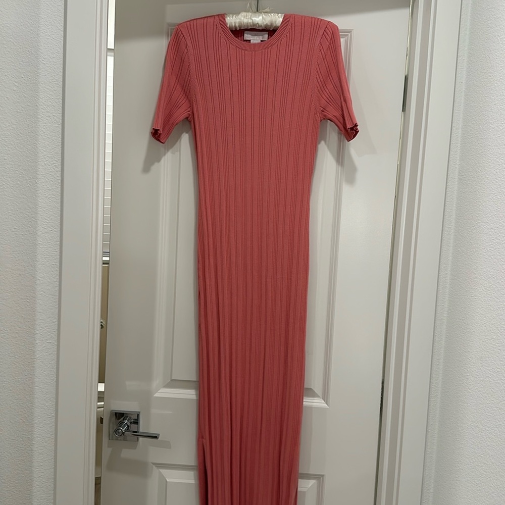 Rachel Parcell Pink Midi Dress